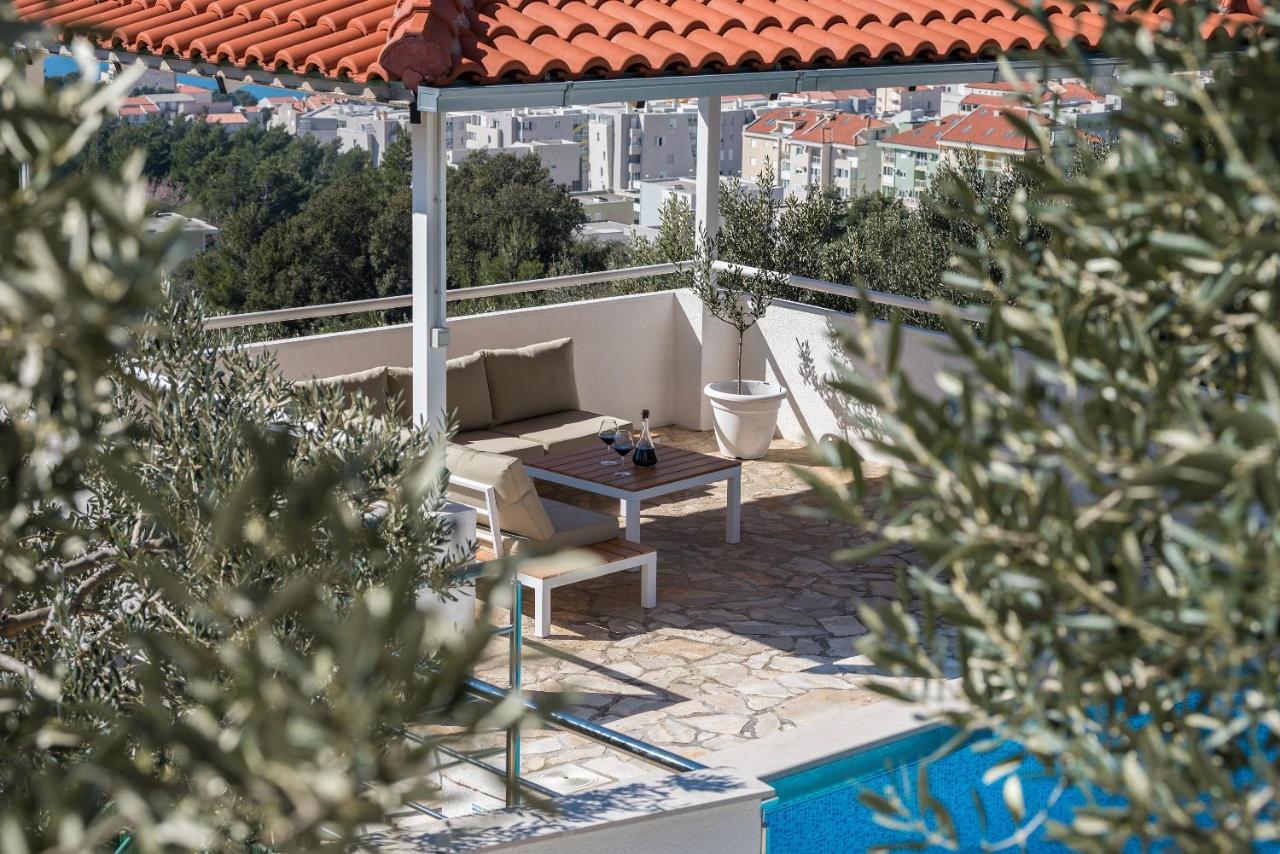 Apartment Glavina With Private Pool Макарска Экстерьер фото